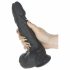 Vibrator realist rotativ și pulsatoriu Naked Addiction (negru) 