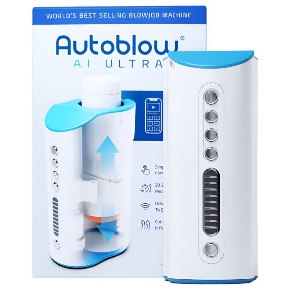 Autoblow A.I. Ultra - masturbator oral super (alb) 