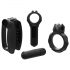 Set Bathmate Vibe Endurance - masturbator și inel penian (negru) 