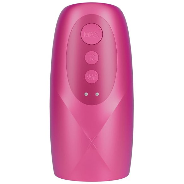 Durex Slide & Vibe - vibrator pentru gland, rezistent la apă, cu acumulator (roz) 