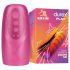 Durex Slide & Vibe - vibrator pentru gland, rezistent la apă, cu acumulator (roz) 