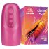 Durex Slide & Vibe - vibrator pentru gland, rezistent la apă, cu acumulator (roz) 