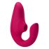 Womanizer Blend - vibrator flexibil pentru punctul G și stimulator clitoridian (roz) 