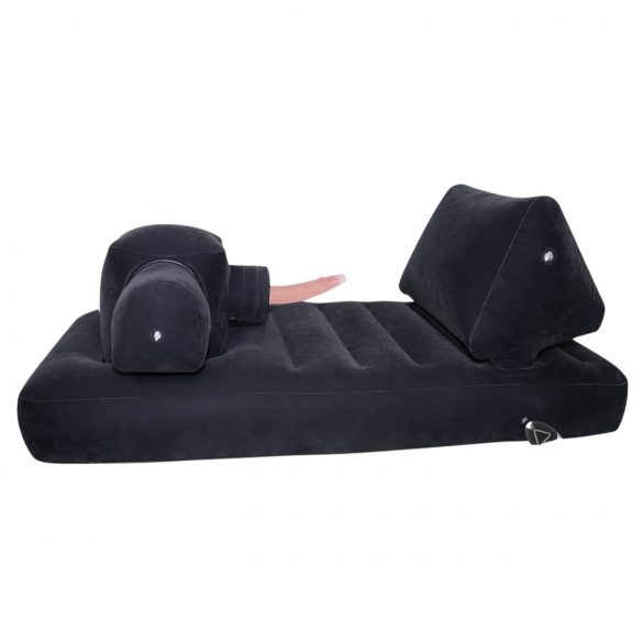 You2Toys Velvet Luxury - mașină de sex cu pat încorporat (negru)