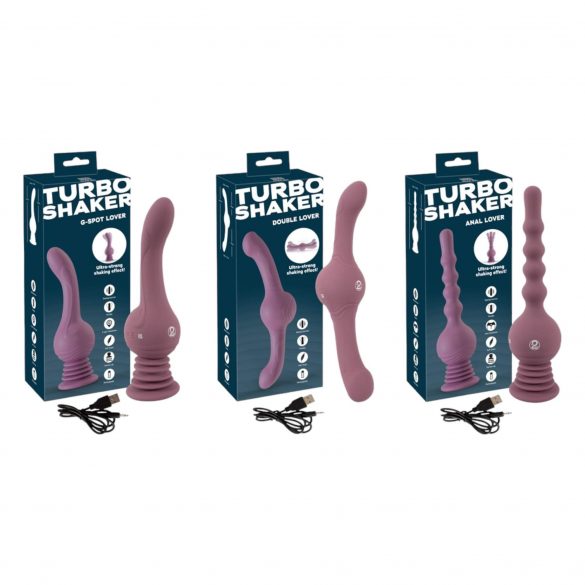 You2Toys Turbo Shaker - pachet cu vibratoare (3 buc) 