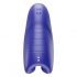 SVibe EVO - masturbator rezistent la apă, cu baterie (albastru)