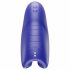 SVibe EVO - masturbator rezistent la apă, cu baterie (albastru)