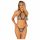 Obsessive Xenita - set sutien transparent cu model (gri) 