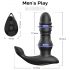 Men's Play - vibrator de prostată cu mișcare sus-jos (negru)