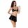 Passion Deby - set sutien cu fustă mini (negru) 