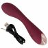 Simte Magia - Vibrator pentru punctul G (bordeaux) - ambalaj ecologic 