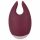 Simte Fiori Magice - vibrator clitoridian cu acumulator (bordo) - ambalaj ecologic