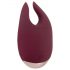 Simte Fiori Magice - vibrator clitoridian cu acumulator (bordo) - ambalaj ecologic