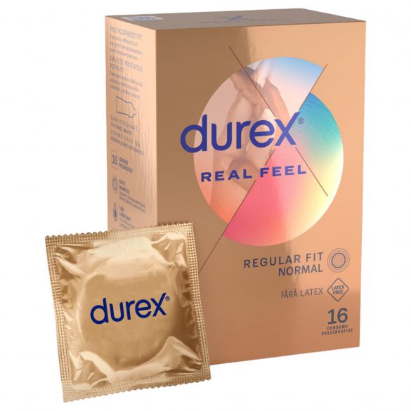 Durex Real Feel - prezervative fără latex (16 buc) 