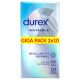 Durex Invisible Extra Sensitive - prezervativ subțire (2x10 bucăți)