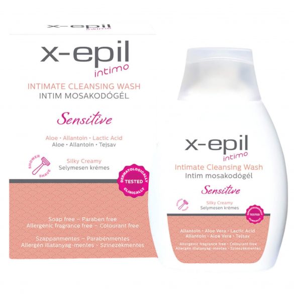 X-Epil Intimo Sensitive - gel de spălare intimă (250ml) 