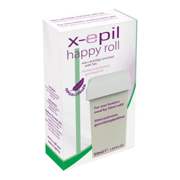 X-Epil Happy Roll - cartuș de ceară (50ml) - hipoalergenic 