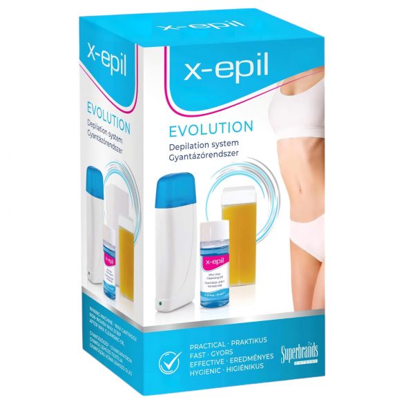 X-Epil Evolution - set pentru epilat 