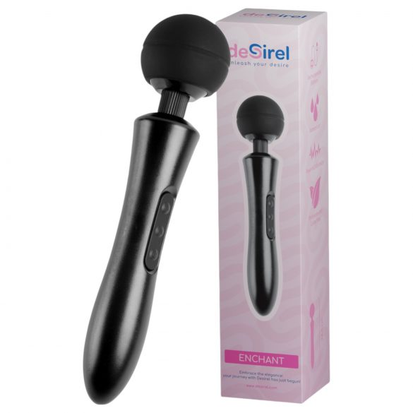 Desirel Enchant - vibrator pentru masaj (negru)