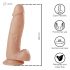 Desirel Titan - dildo realist cu testicule (natur)