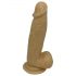 Desirel Titan - dildo realist cu testicule (natur)