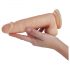 Desirel Titan - dildo realist cu testicule (natur)