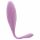 Seria Eggs - ou vibrator cu inel rotativ (mov)