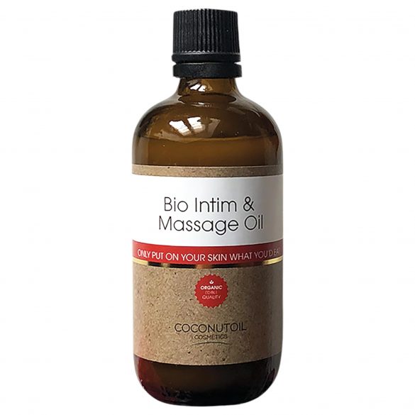 Ulei bio de cocos pentru masaj și intimitate (80ml) 