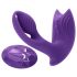 Inya Bump-N-Grind - vibrator clitoridian cu radio și încălzire 2în1 (violet) 