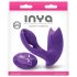 Inya Bump-N-Grind - vibrator clitoridian cu radio și încălzire 2în1 (violet) 