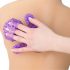 Masseur cu bile rulante - accesoriu manual (violet) 