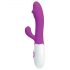 Pretty Love Snappy - vibrator G-spot rezistent la apă cu braț pentru clitoris (mov) 