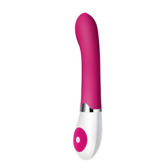 Pretty Love Daniel - vibrator impermeabil pentru punctul G (roz-alb) 