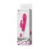 Pretty Love Gene - vibrator rezistent la apă pentru punctul G (roz-alb) 