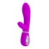 Vibrator Pretty Love Thomas cu acumulator și stimulator clitoridian (roz) 