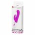 Pretty Love Centaur - vibrator rezistent la apă pentru punctul G și clitoris (mov) 