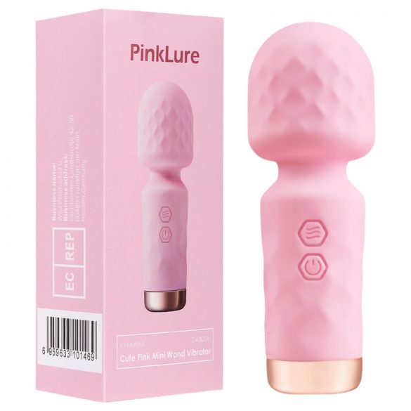 Vibeconnect - mini vibrator masaj wireless rezistent la apă (roz) 