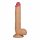 Dildo realist cu ventuză și testicule, mărime mare - 25 cm (natural) 