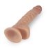 Dildo Real Extreme cu ventuză și testicule - 21cm (natural) 