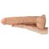 Lovetoy Real Extreme - dildo cu ventuză - 24cm