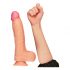 Lovetoy Nature Cock - dildo realist cu două straturi - 25cm (natural)