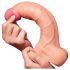 Lovetoy Nature Cock - dildo realist cu două straturi - 25cm (culoare naturală)