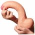 Lovetoy Nature Cock - dildo realist cu două straturi - 28cm (natural)