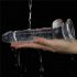 Dildo Flawless Clear cu ventuză și testicule - 19cm (transparent) 