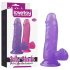 Iată un nume simplificat în limba română:

Lovetoy Jelly Stud - dildo realist cu bază - 15 cm (mov)