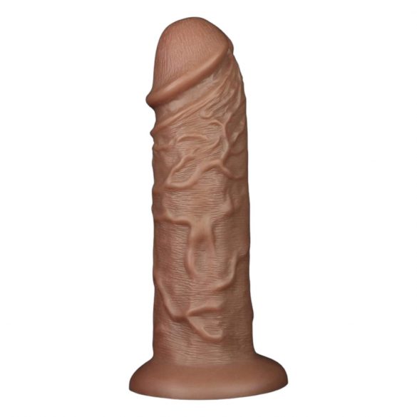 Dildo realist cu ventuză Chubby - 25 cm (natural) 