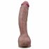 Dildo realist Nature Cock - două straturi - 26cm (natural) 