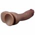 Dildo realist Nature Cock - două straturi - 26cm (natural) 