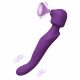 Tracy's Dog Wand - Vibrator masaj pulsatoriu, rezistent la apă, cu acumulator (mov) 