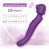 Tracy's Dog Wand - Vibrator masaj pulsatoriu, rezistent la apă, cu acumulator (mov) 